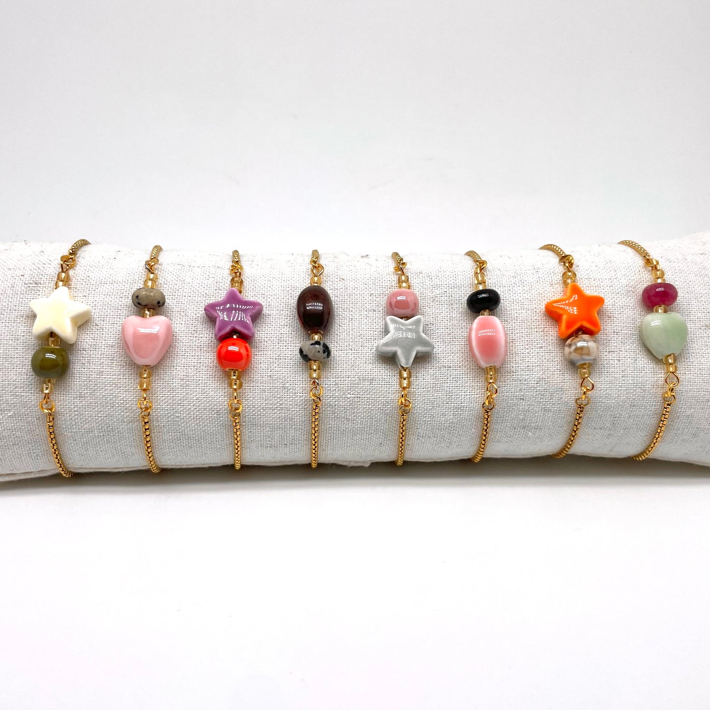 Ceramic Bead Bracelet