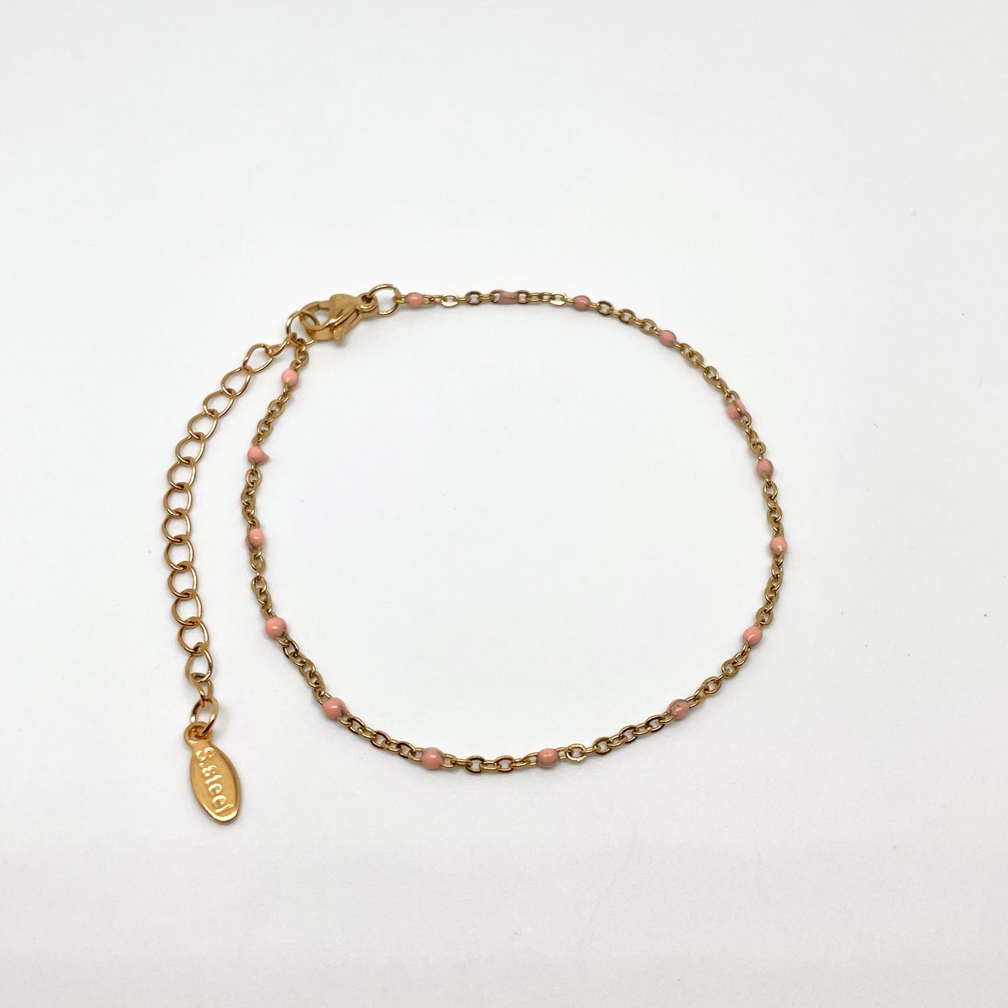 Stainless Steel Bracelet with Color details