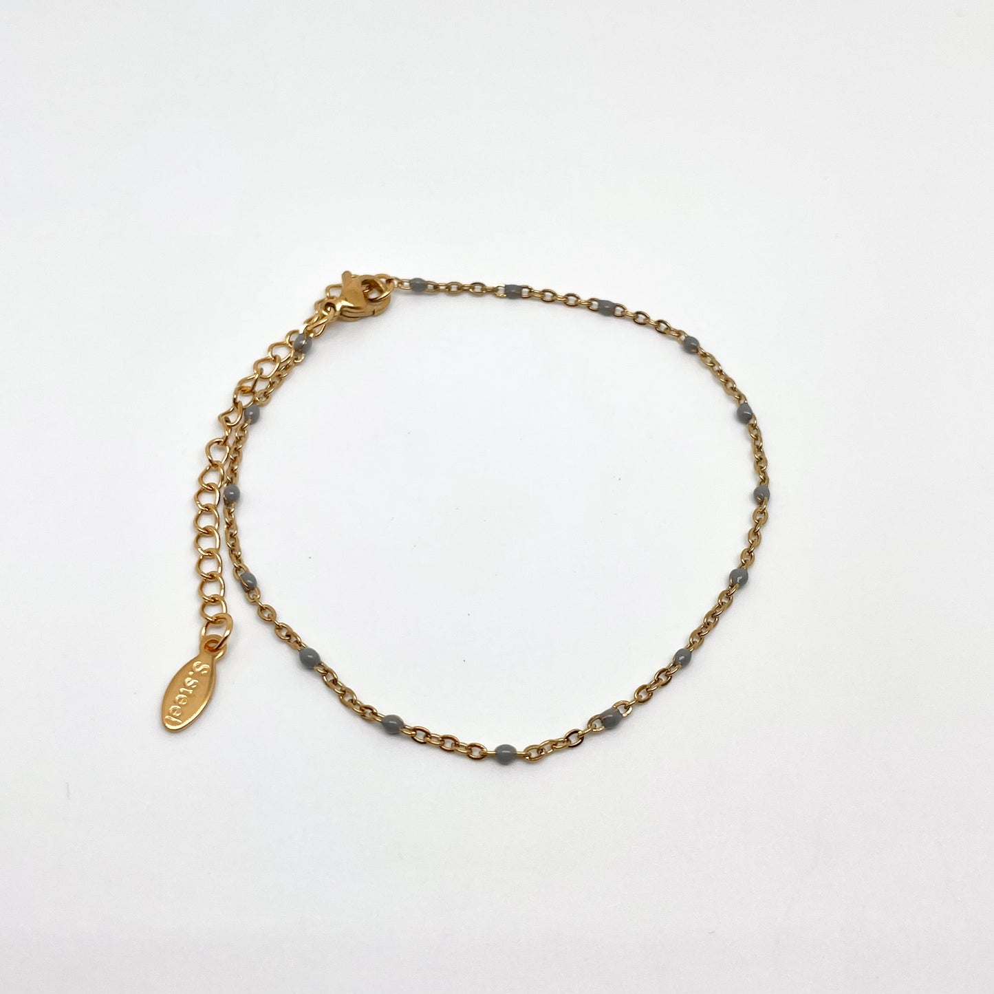 Stainless Steel Bracelet with Color details