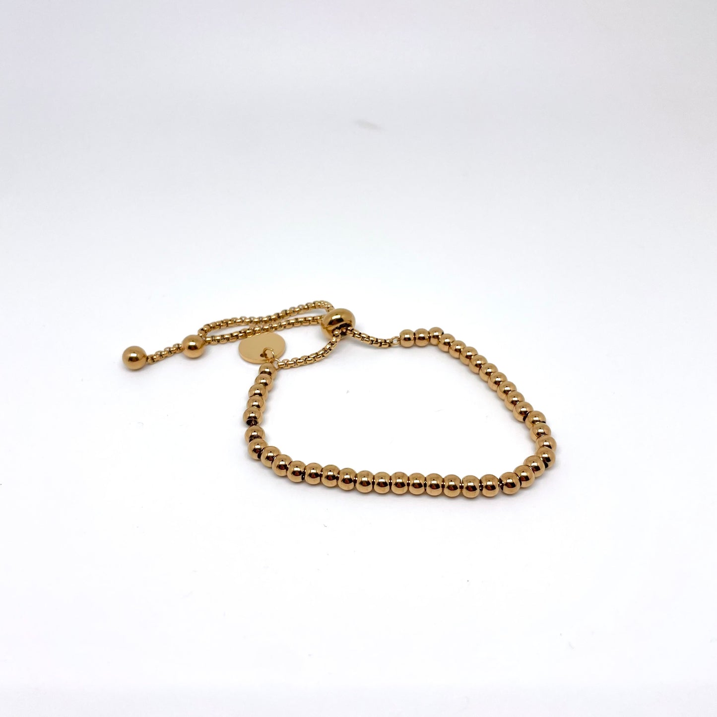 Stainless Steel Beaded Bracelet