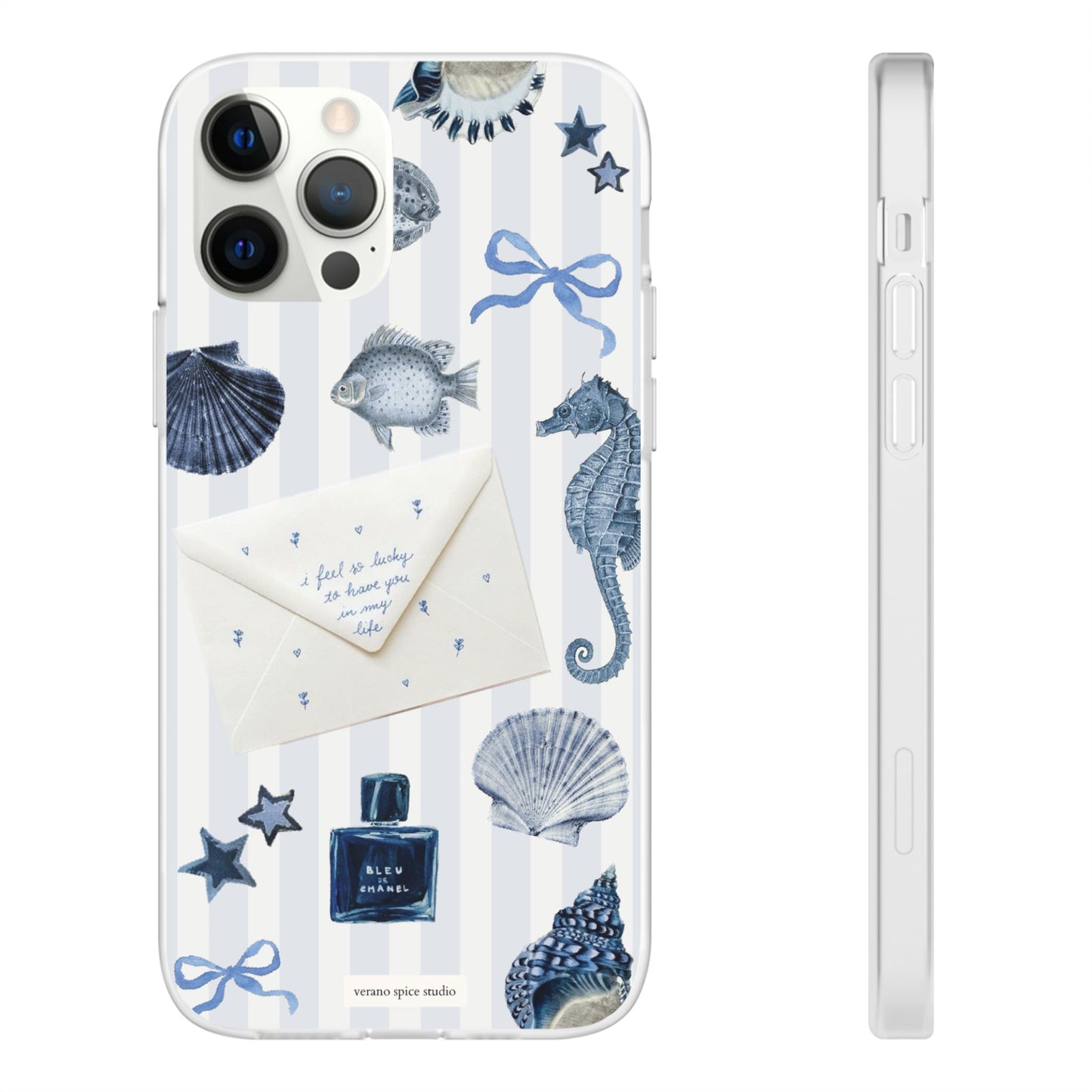 Blue Coastal Flexi Case