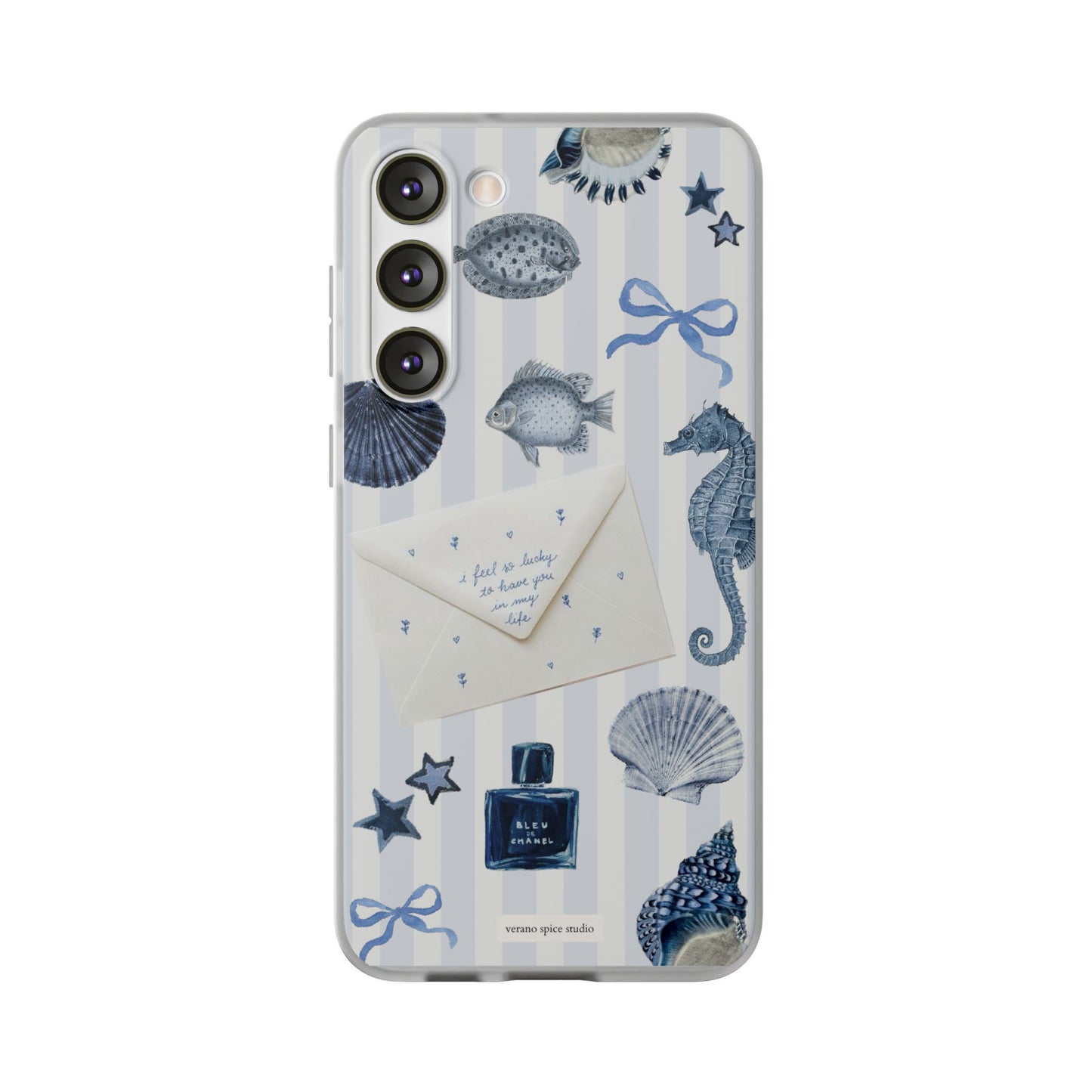 Blue Coastal Flexi Case