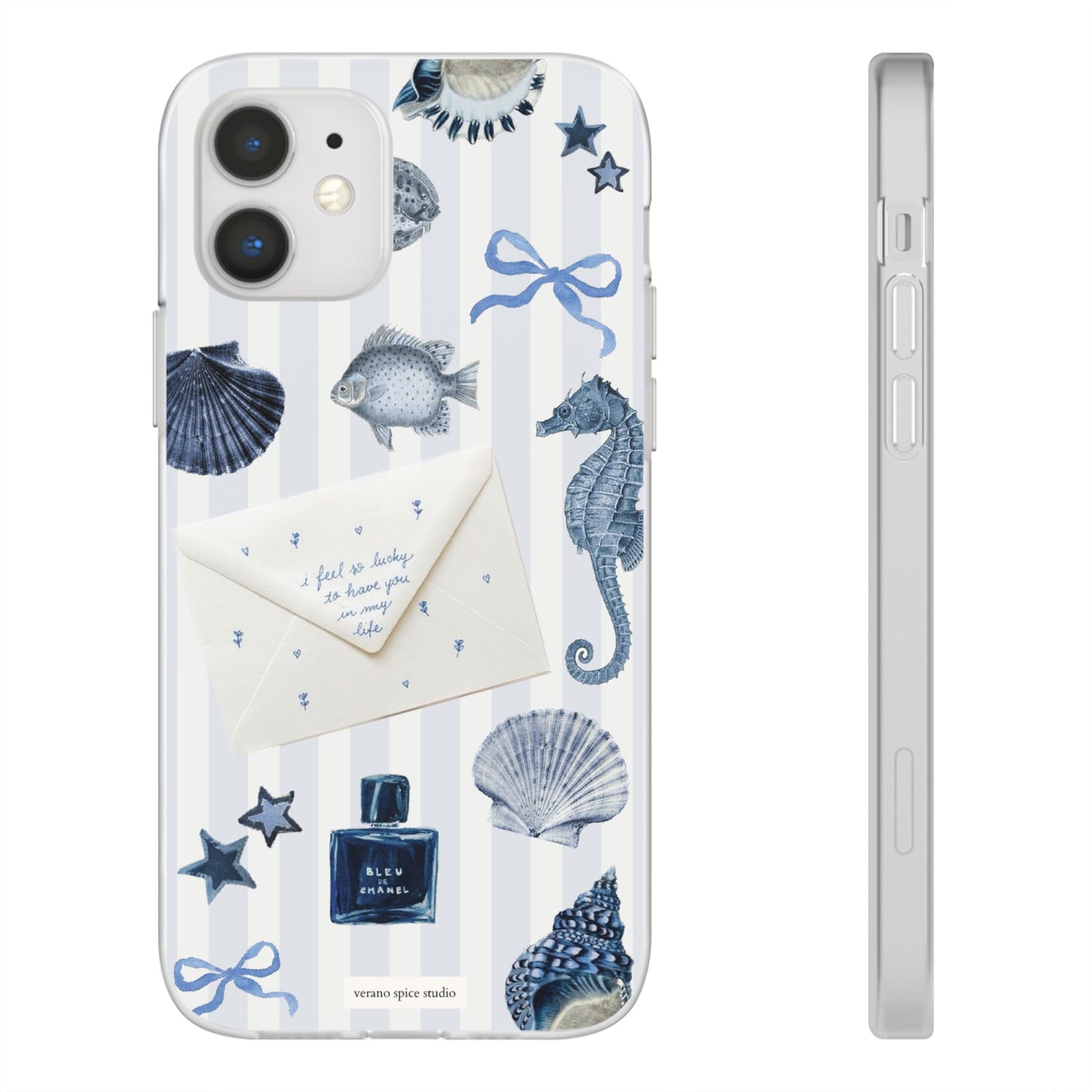 Blue Coastal Flexi Case