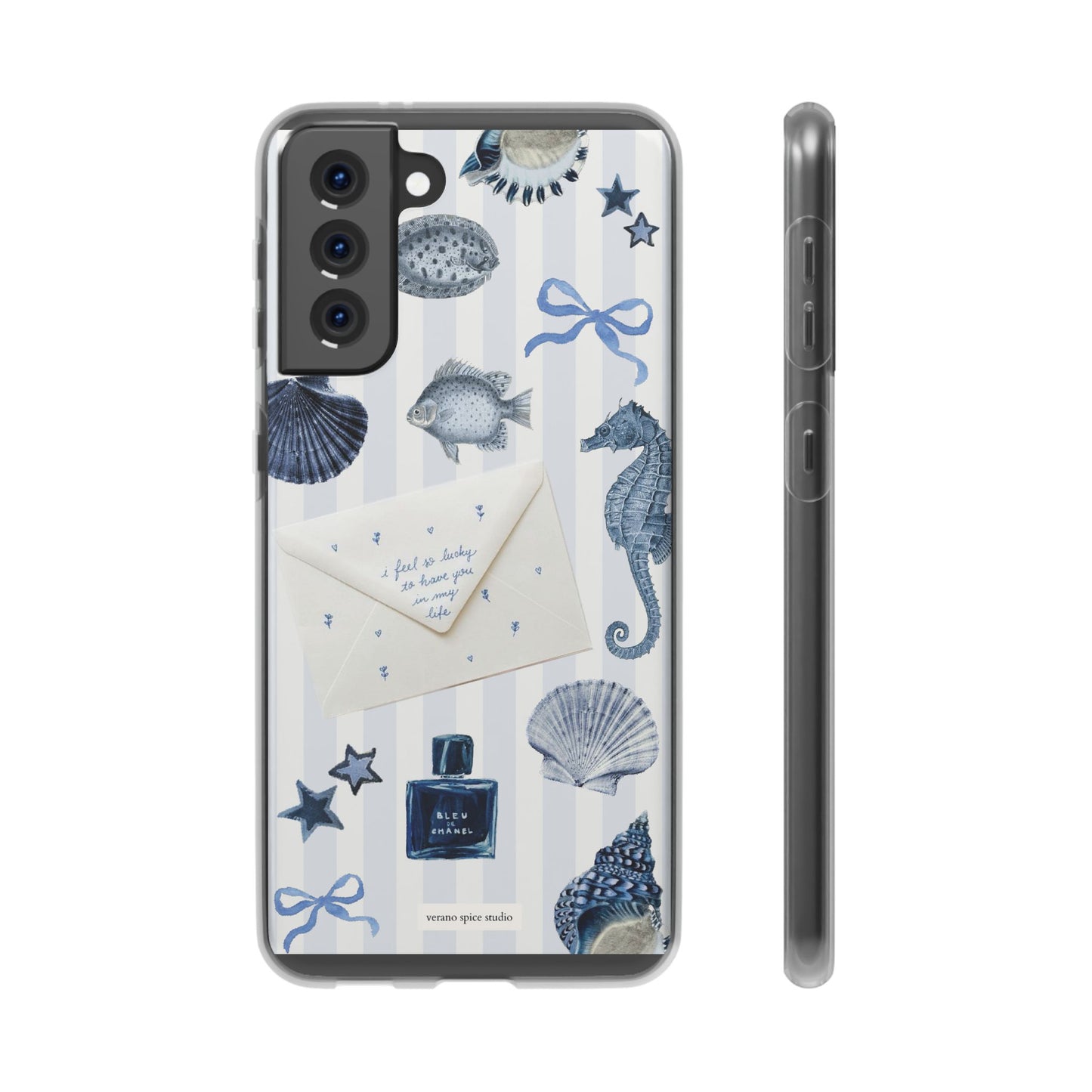Blue Coastal Flexi Case