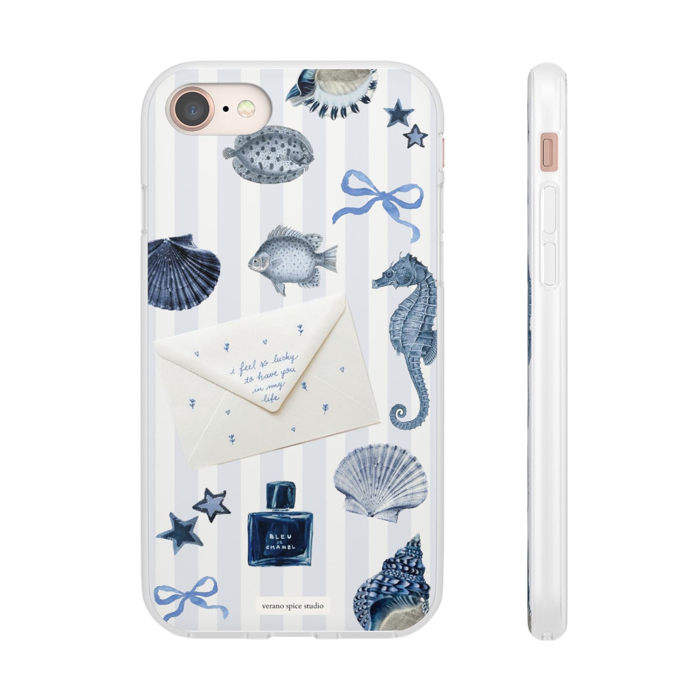Blue Coastal Flexi Case
