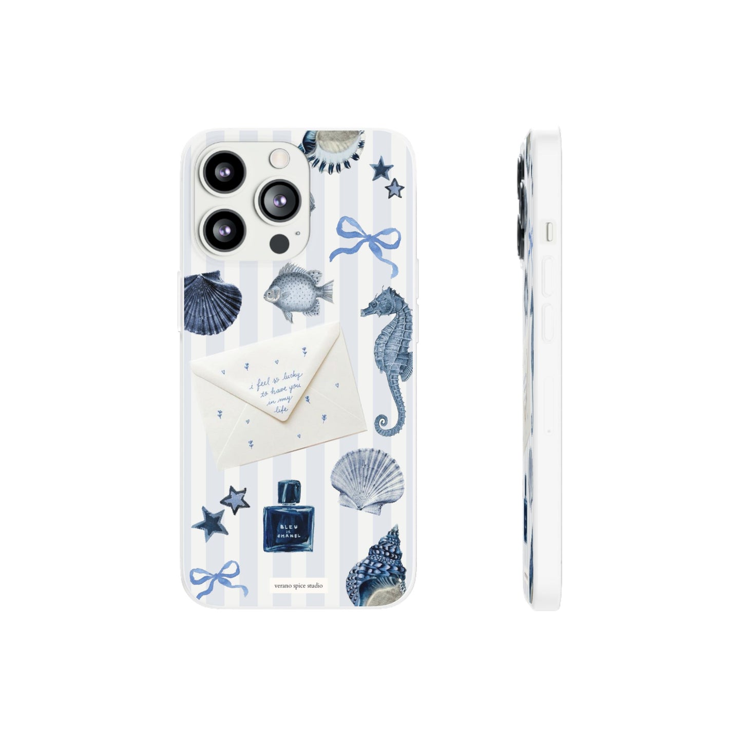 Blue Coastal Flexi Case