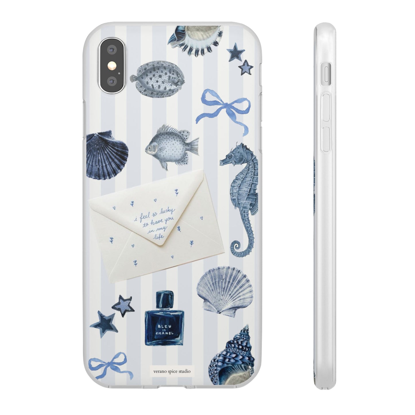 Blue Coastal Flexi Case