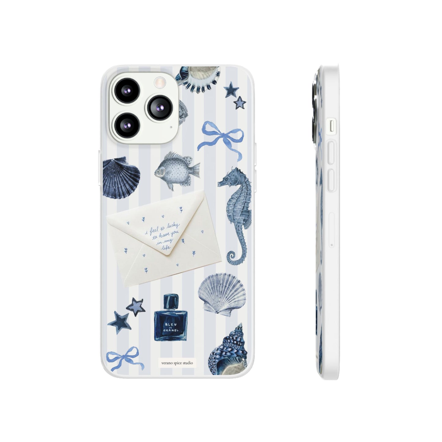 Blue Coastal Flexi Case