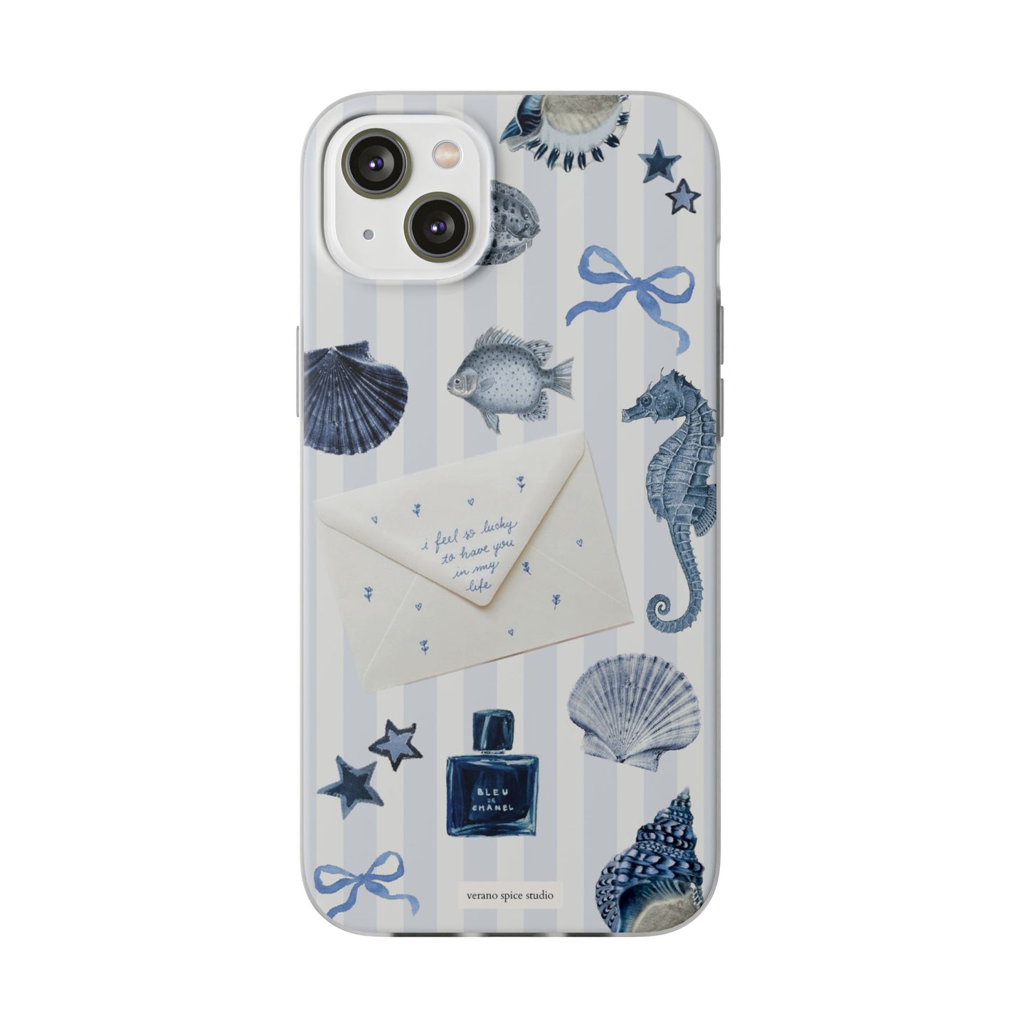 Blue Coastal Flexi Case