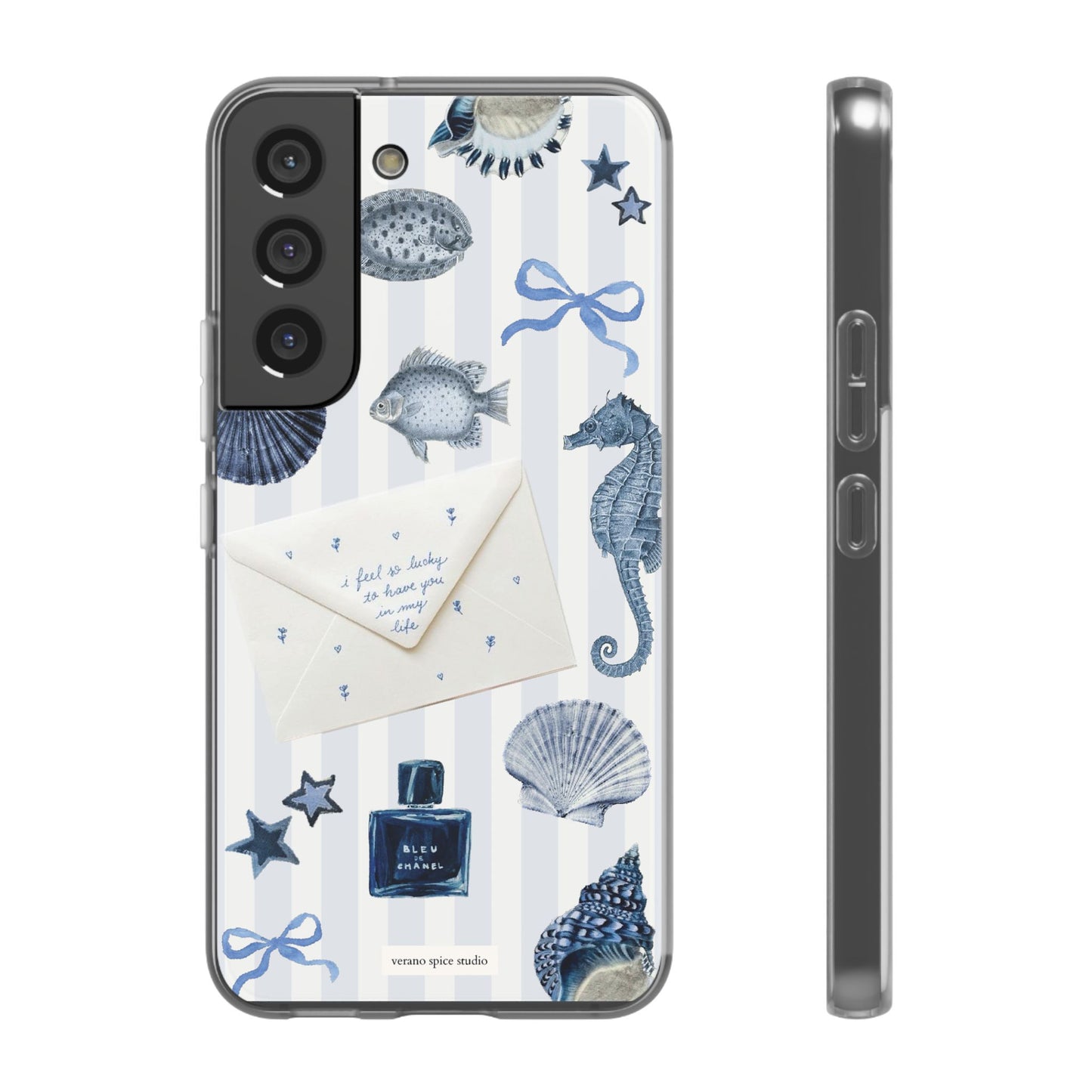 Blue Coastal Flexi Case