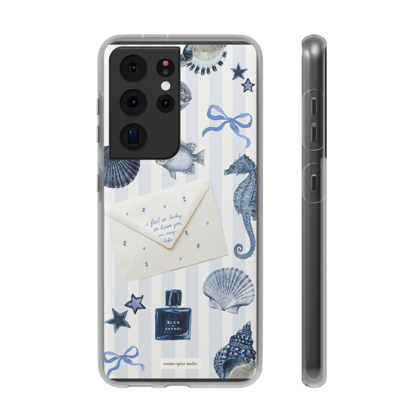 Blue Coastal Flexi Case