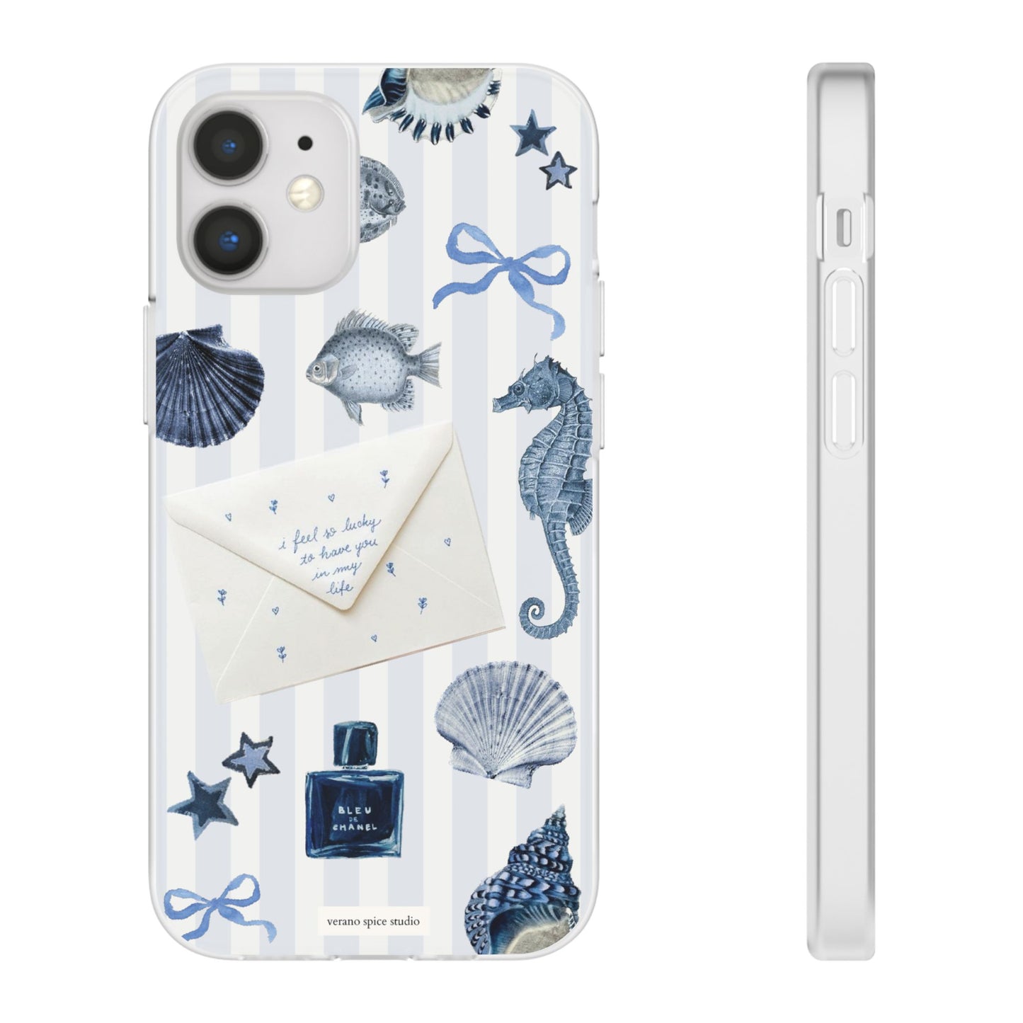 Blue Coastal Flexi Case