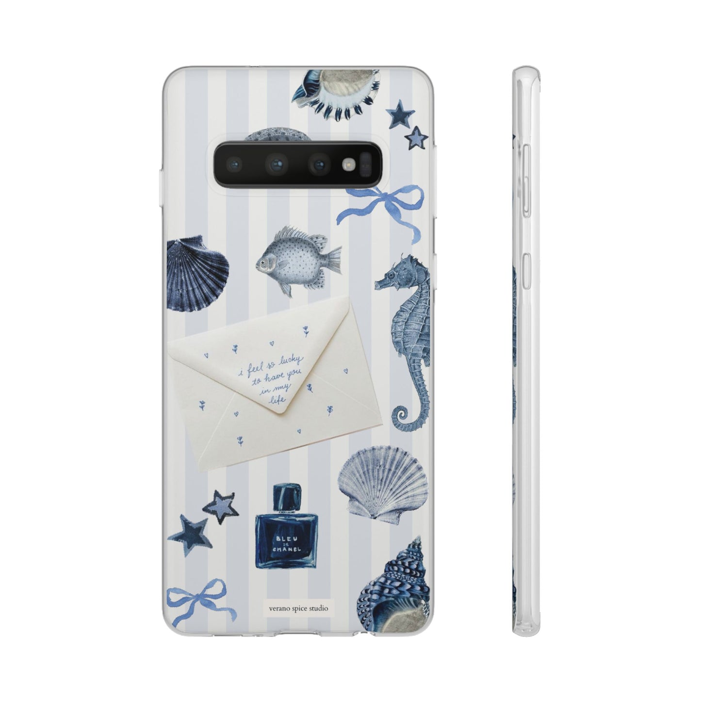 Blue Coastal Flexi Case