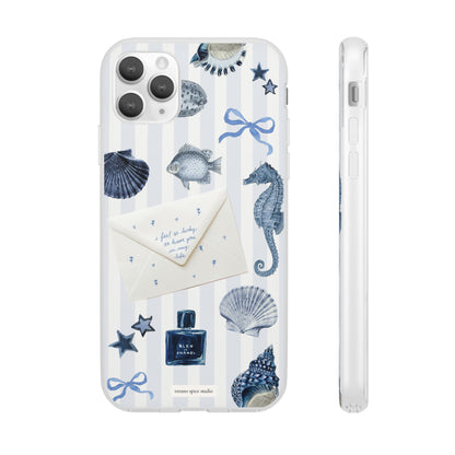 Blue Coastal Flexi Case