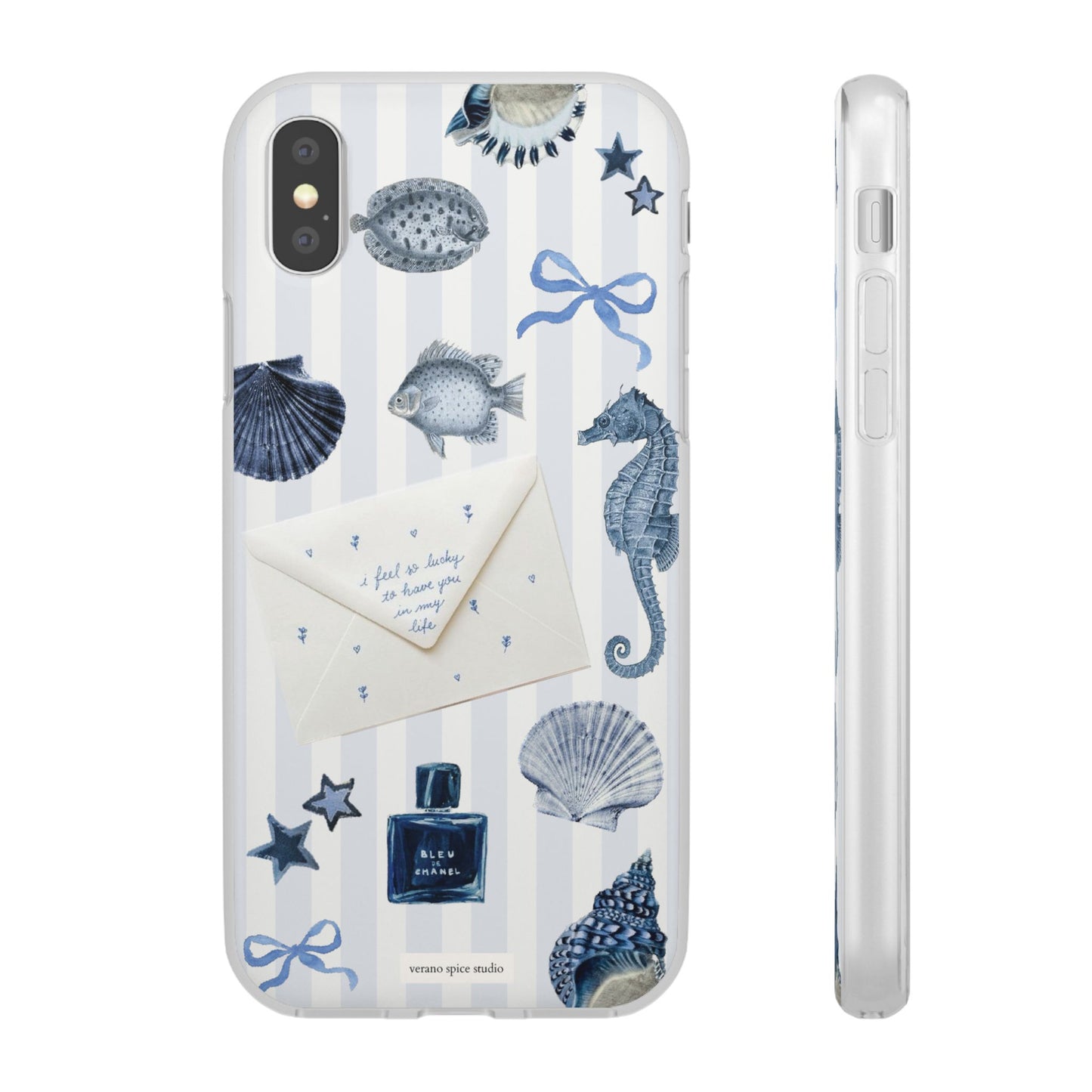 Blue Coastal Flexi Case