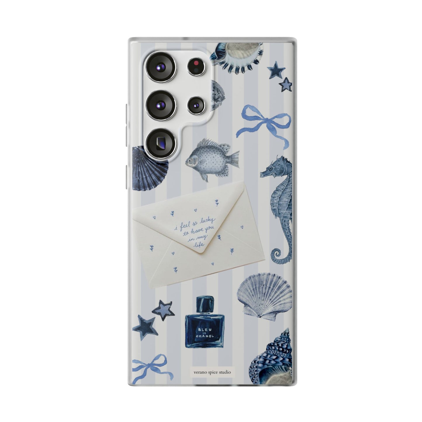 Blue Coastal Flexi Case