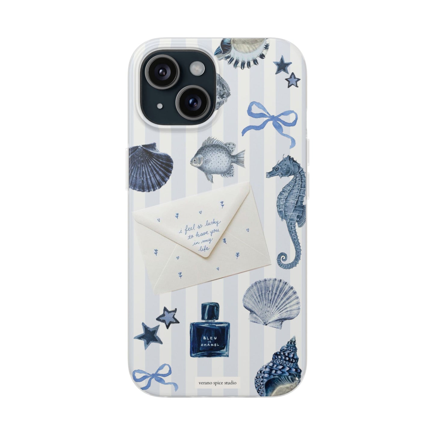 Blue Coastal Flexi Case