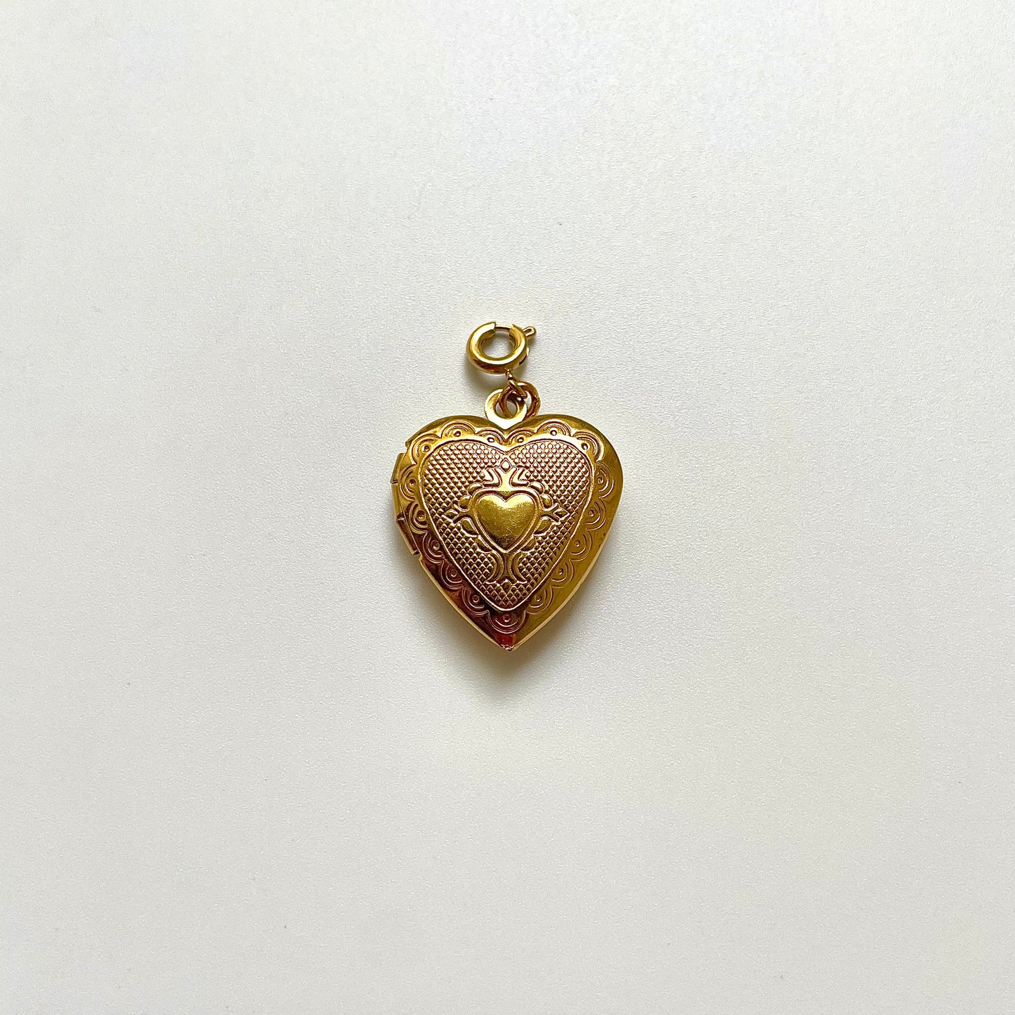 Photo Frame Heart Charm