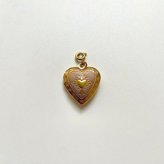 Photo Frame Heart Charm
