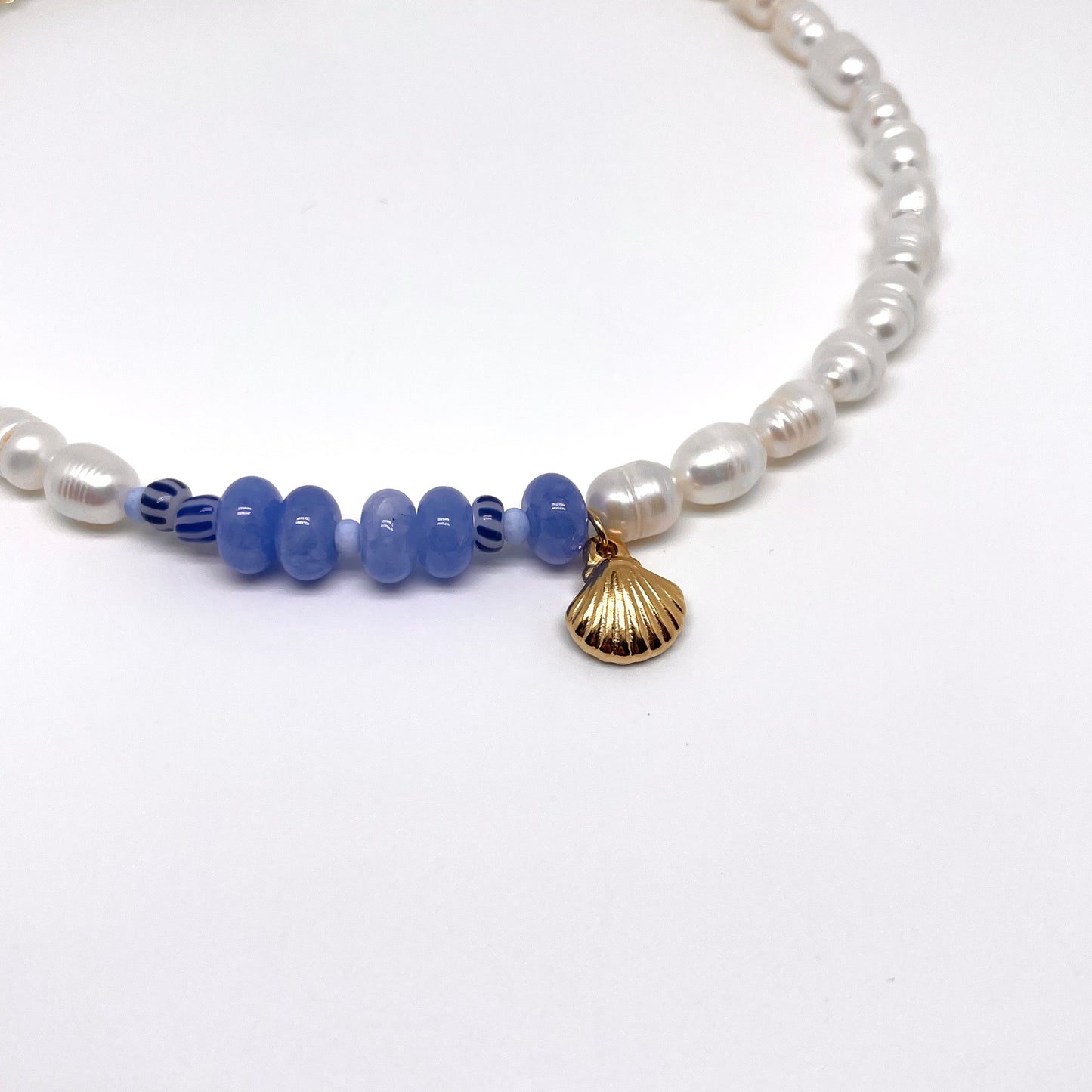 Pearl and Stone Necklace
