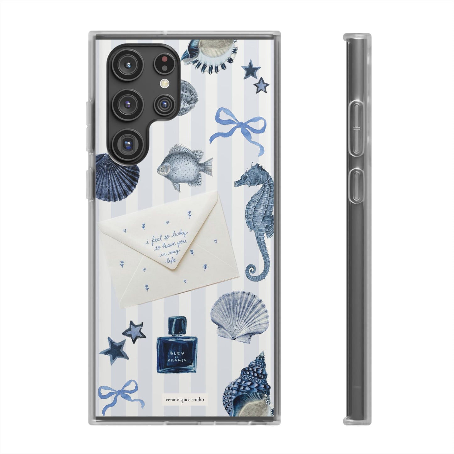 Blue Coastal Flexi Case