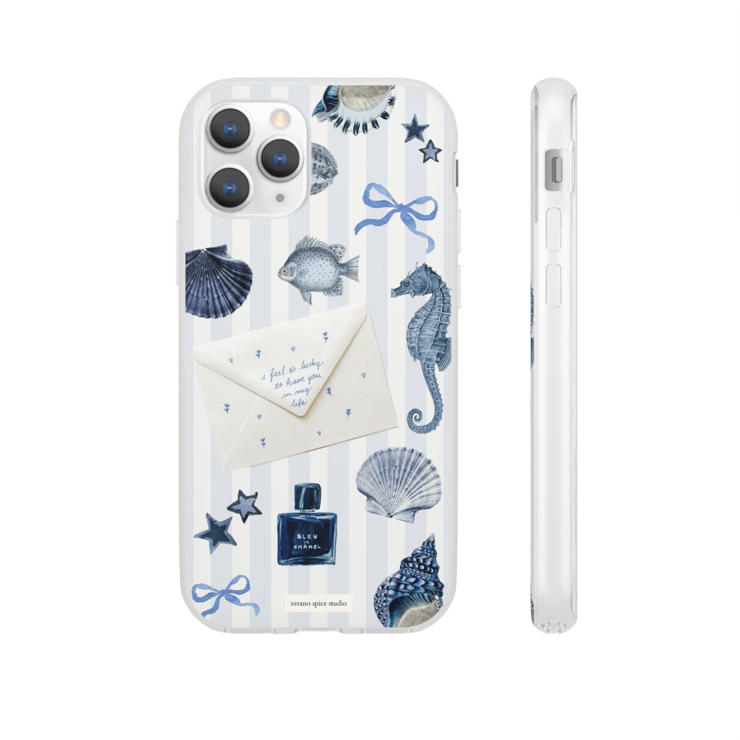 Blue Coastal Flexi Case