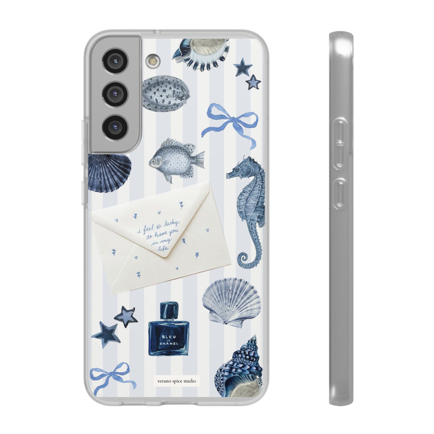Blue Coastal Flexi Case