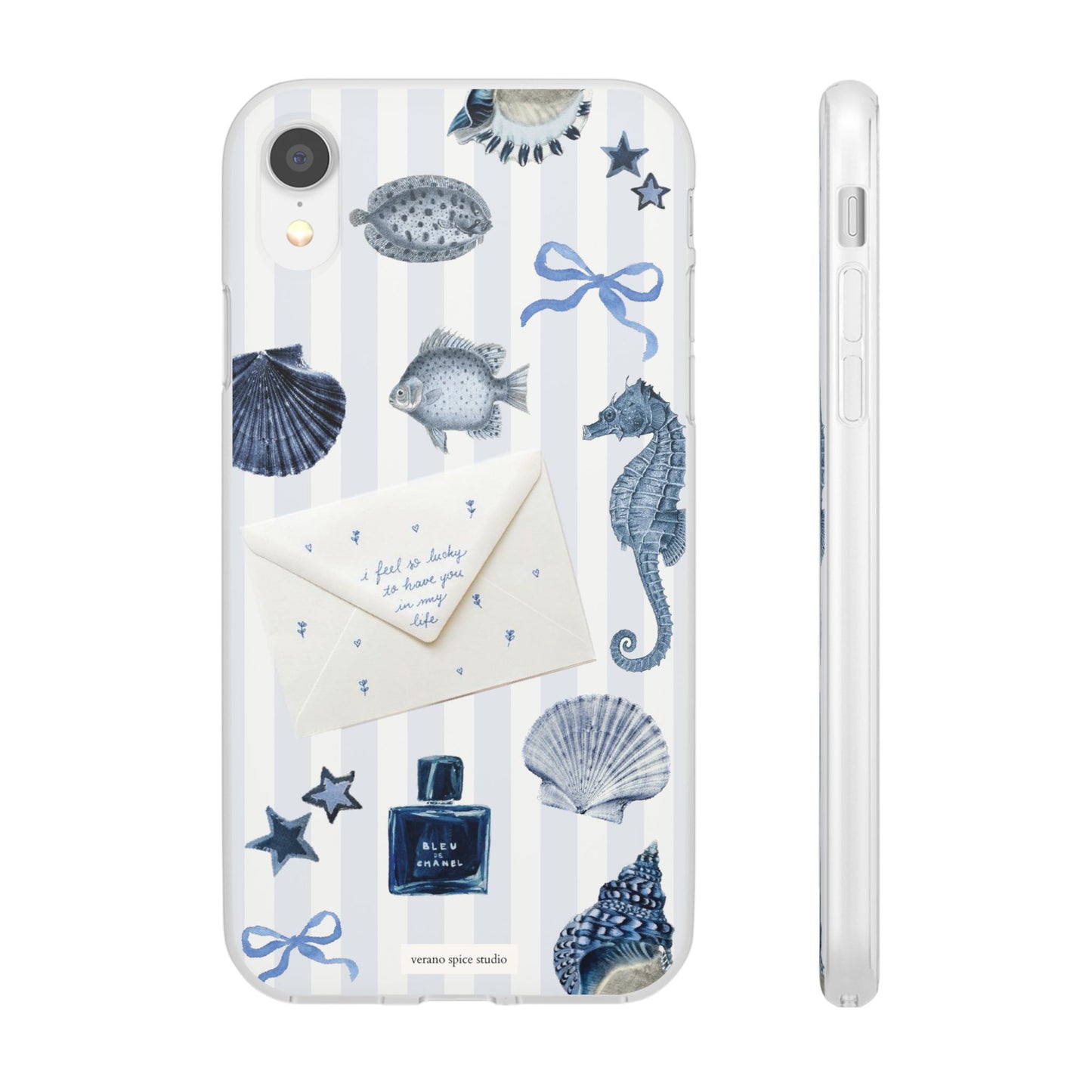 Blue Coastal Flexi Case