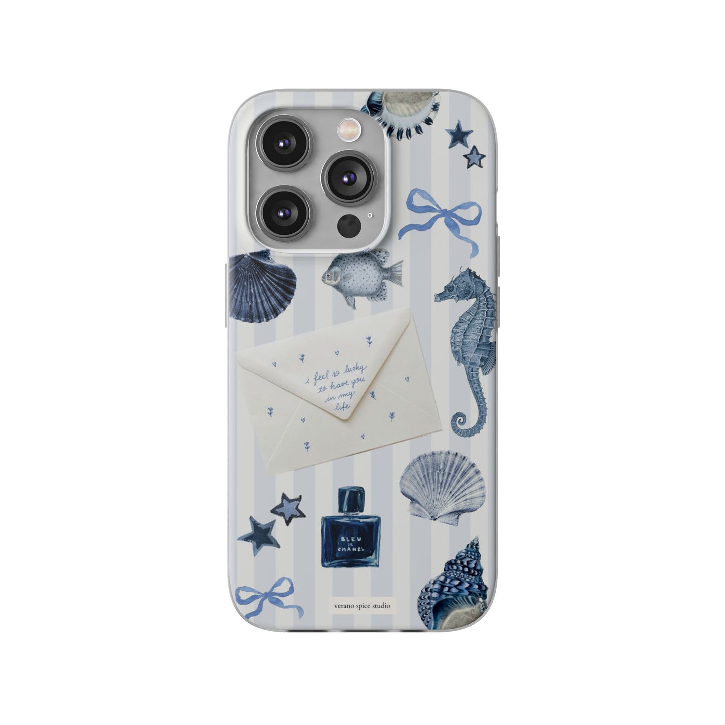 Blue Coastal Flexi Case