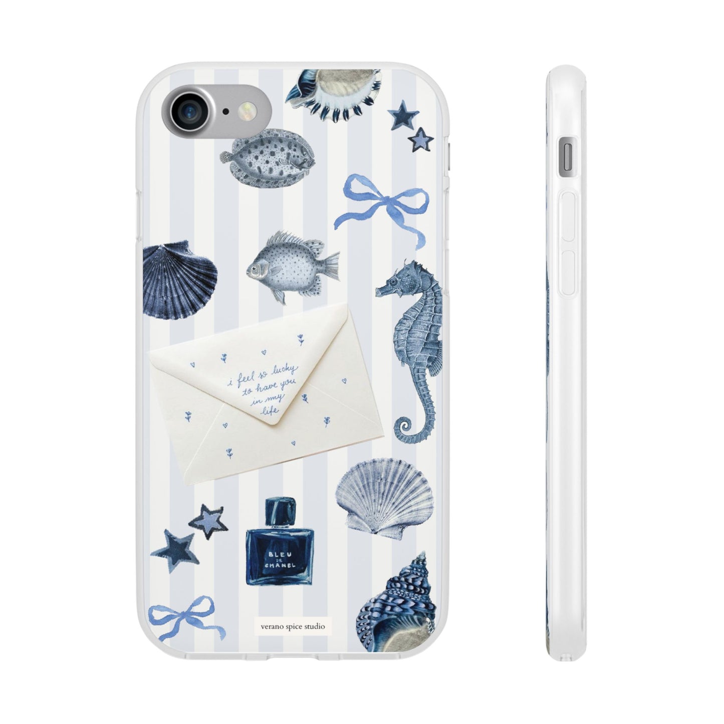 Blue Coastal Flexi Case