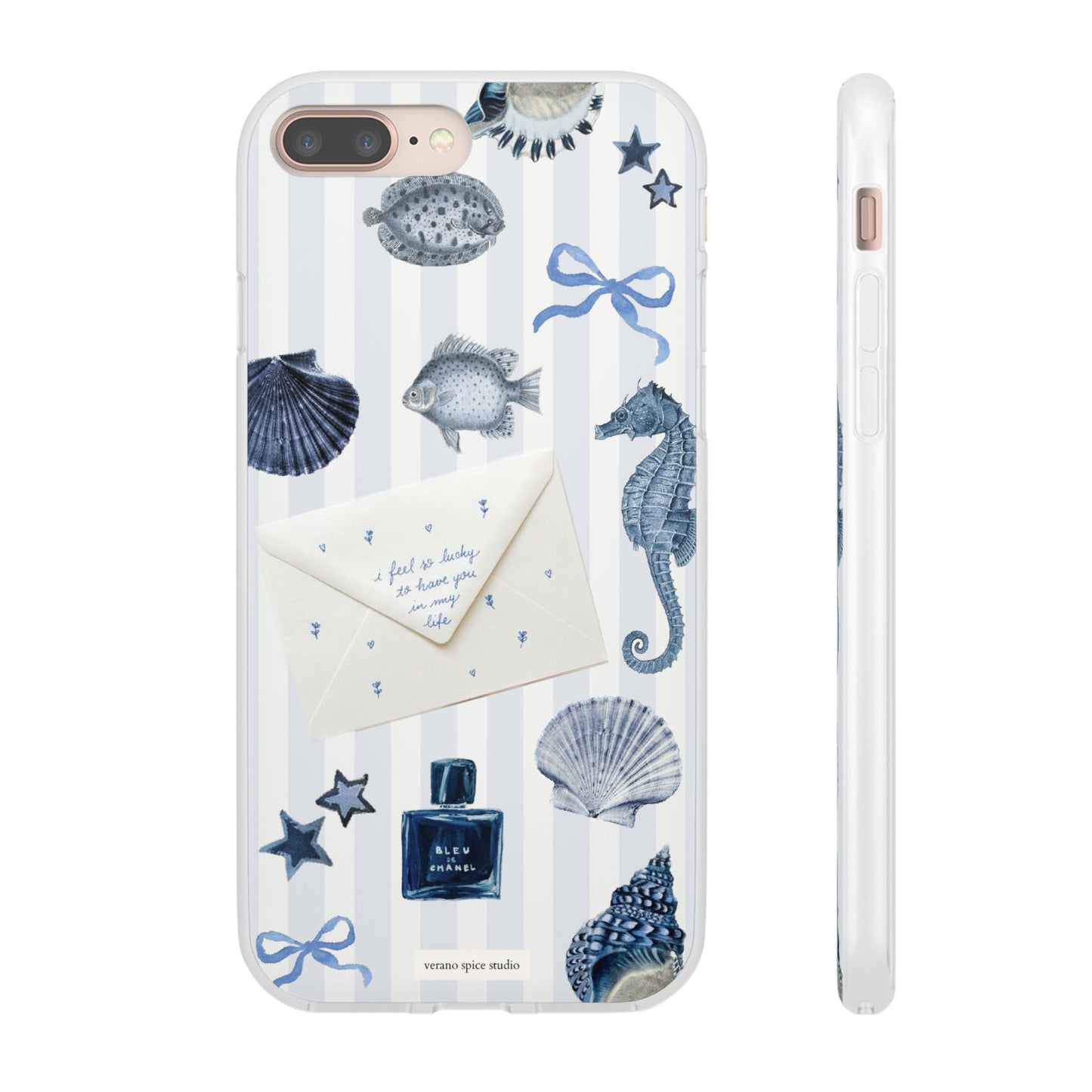 Blue Coastal Flexi Case
