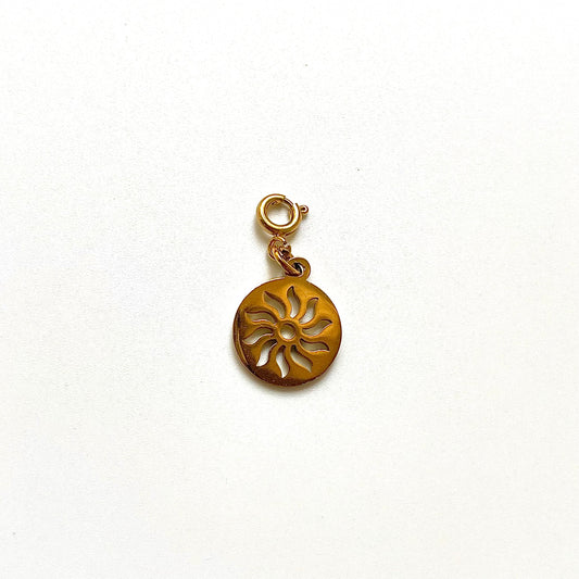 Sun Coin Charm