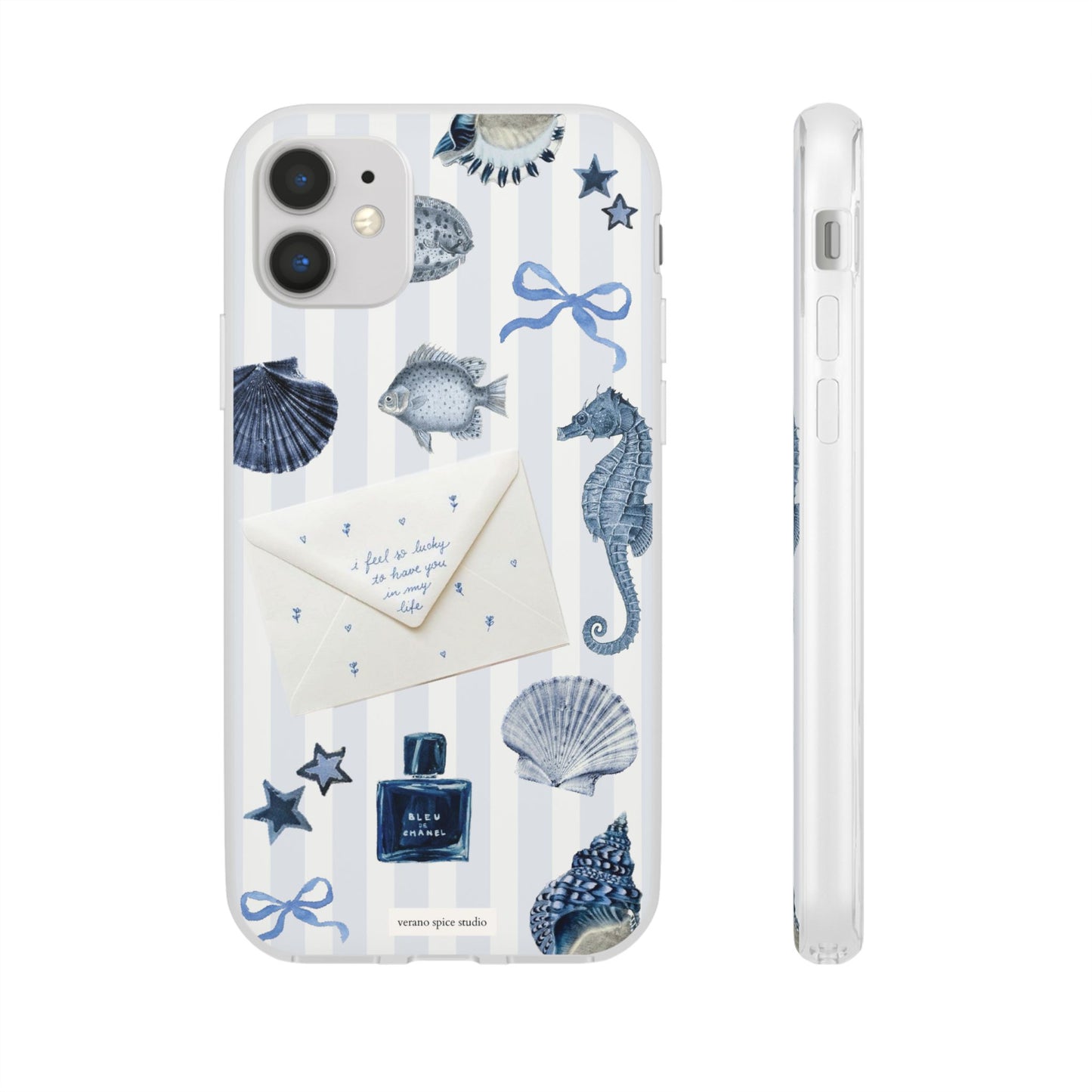 Blue Coastal Flexi Case