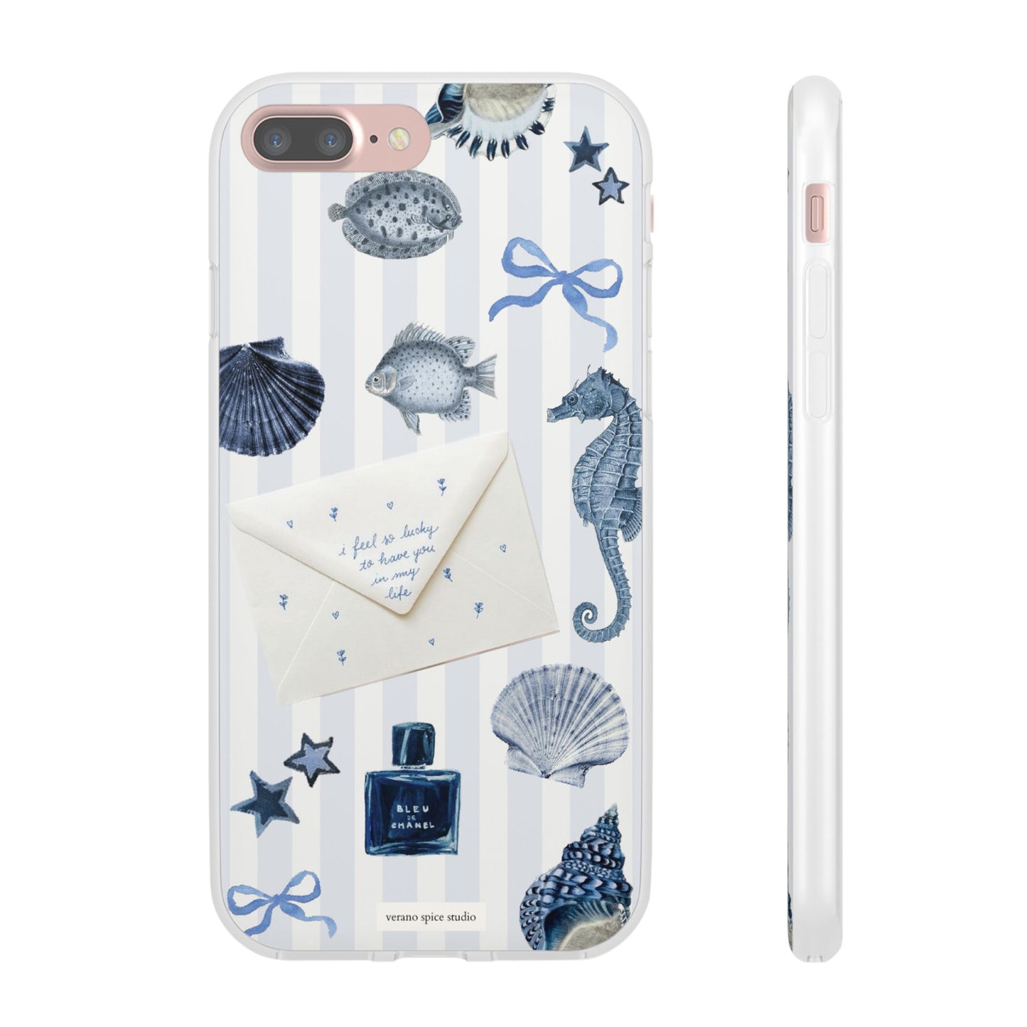Blue Coastal Flexi Case