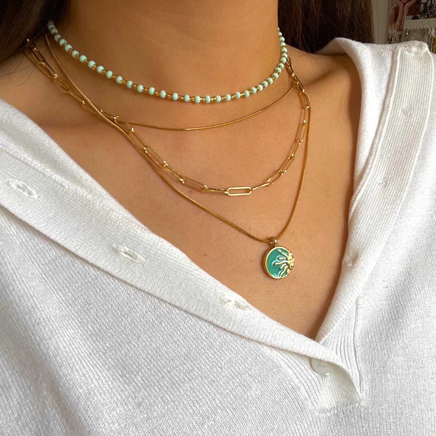 Handmade Beaded Necklace