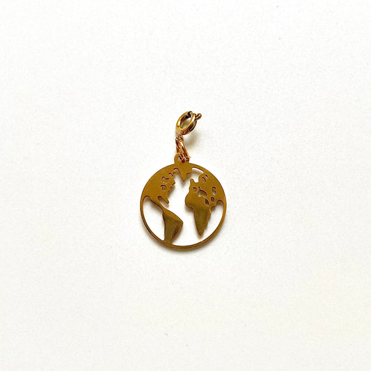 World Map Charm