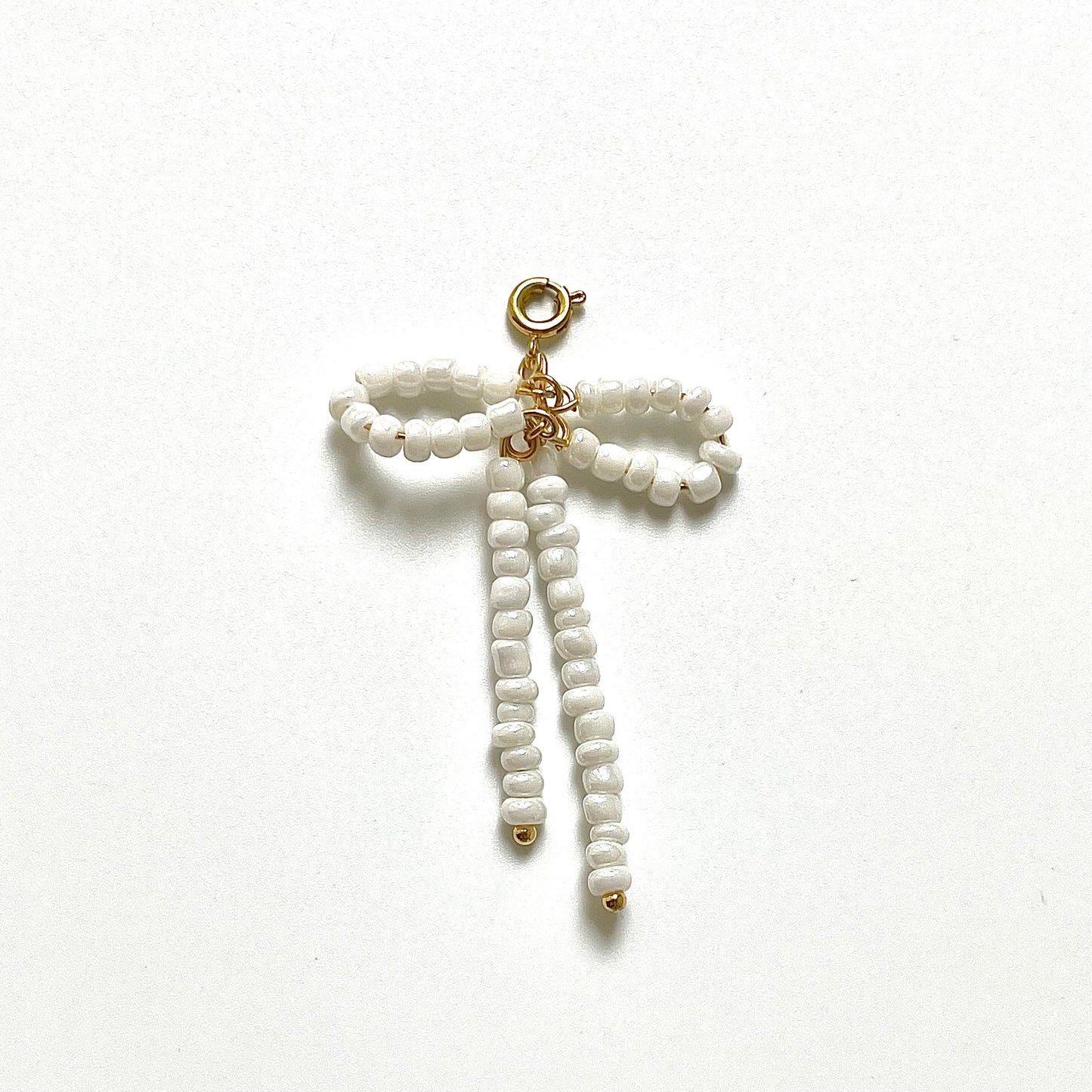 Bead Bow Charm