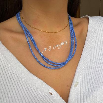 “Endless” Beaded Necklace