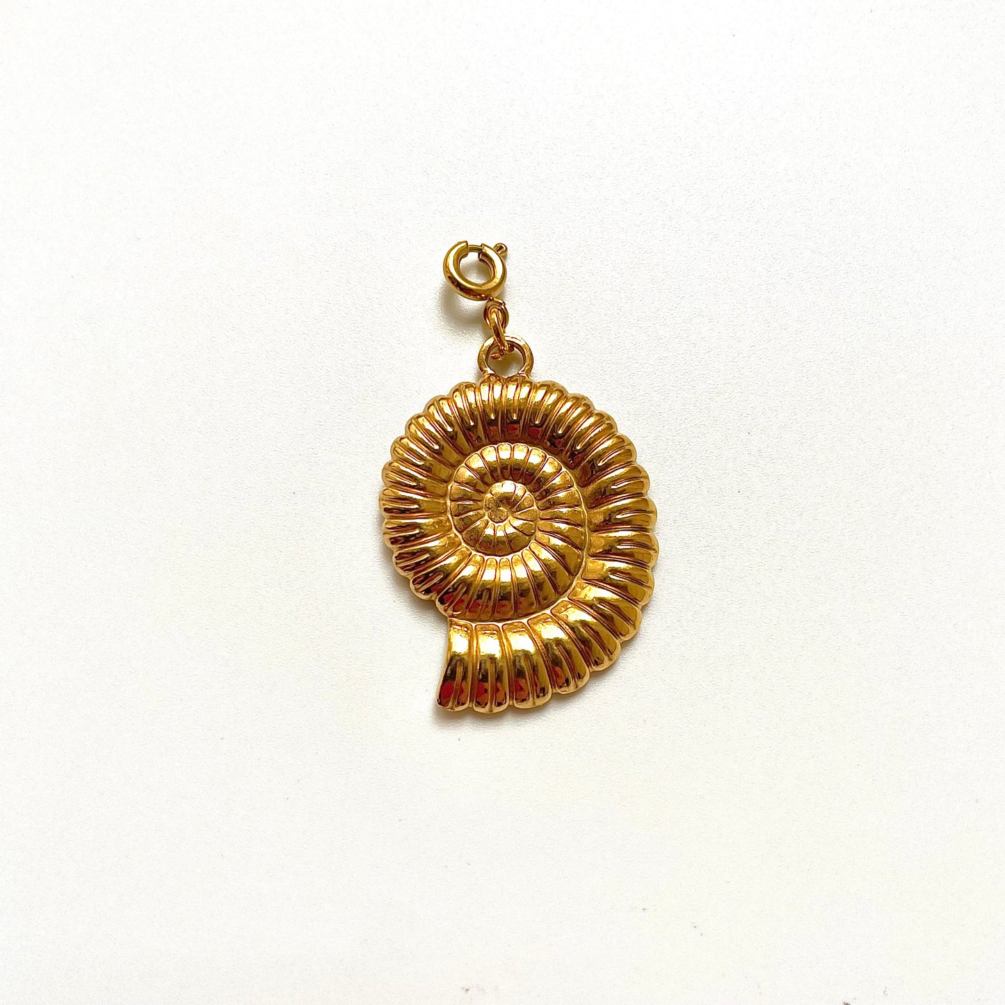 Spiral Shell Charm